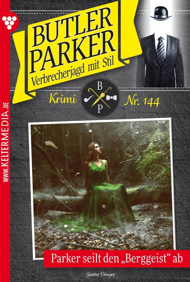 Book cover for Parker seilt den Berggeist ab