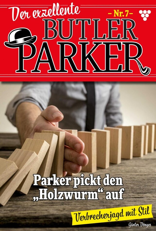 Buchcover für Parker pickt den Holzwurm auf