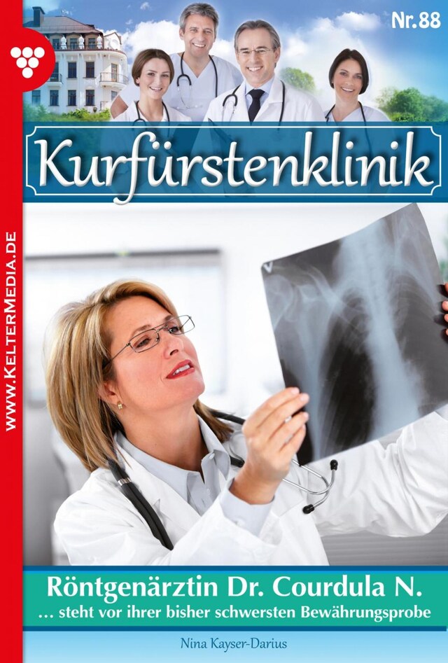Boekomslag van Röntgenärztin Dr. Courdula N.