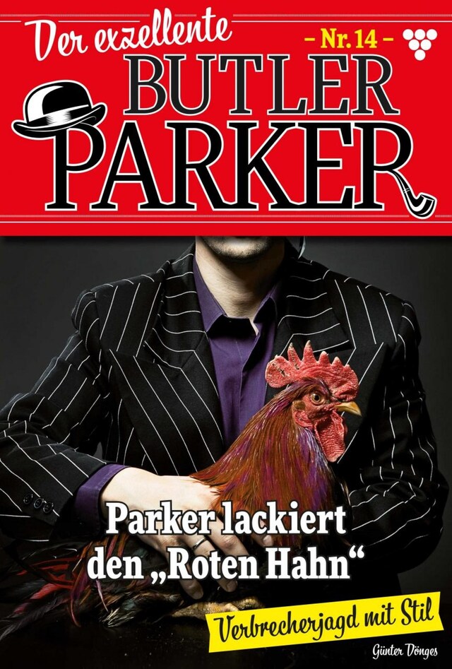 Buchcover für Parker lackiert den "Roten Hahn"
