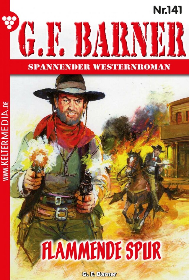 Portada de libro para Flammende Spur