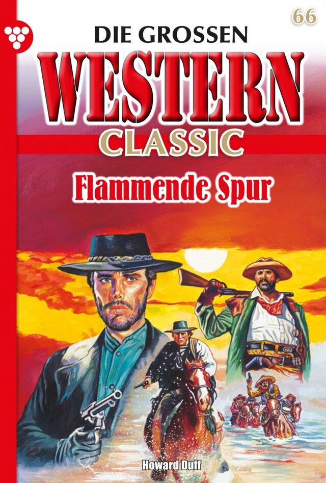 Book cover for Flammende Spur