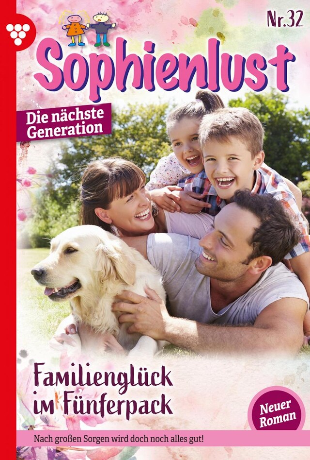 Buchcover für Familienglück im Fünferpack