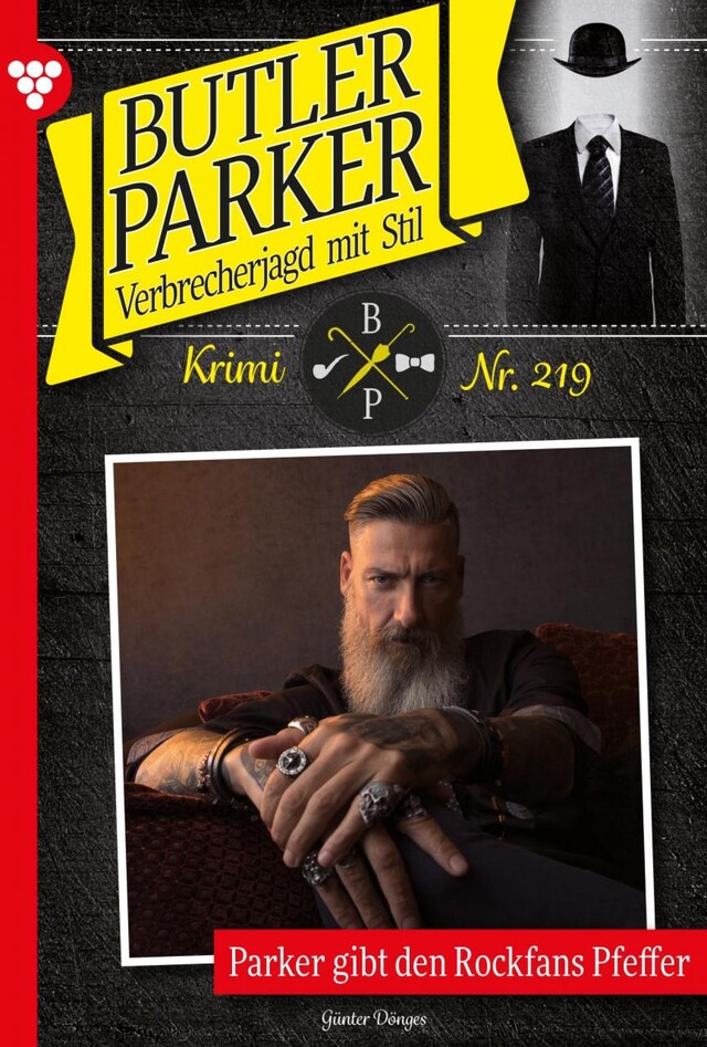 Buchcover für Parker gibt den Rockfans Pfeffer