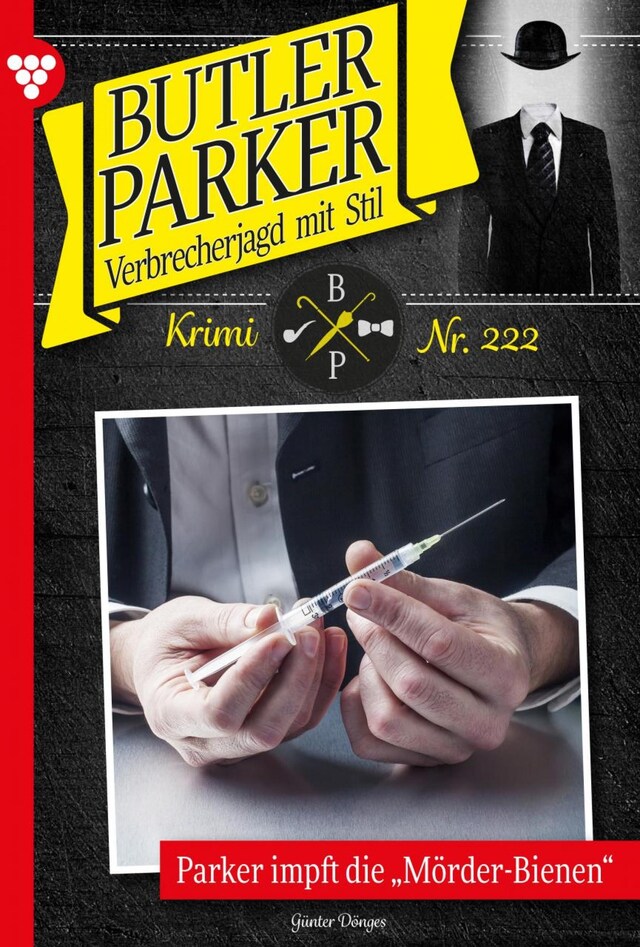 Book cover for Parker impft die "Mörder-Bienen"