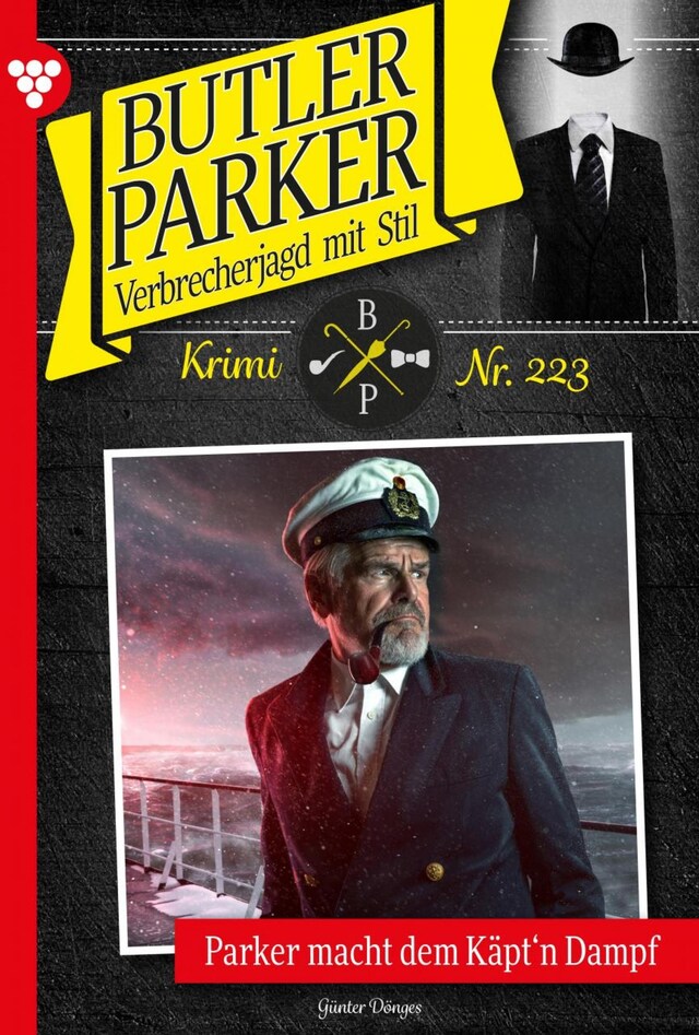 Buchcover für Parker macht dem Käpt´n Dampf