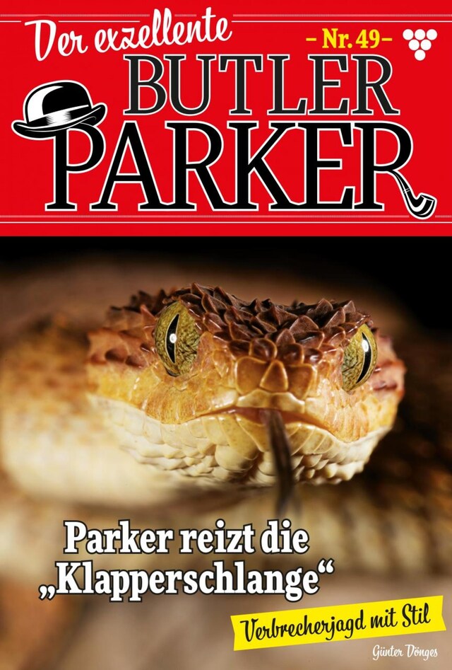 Buchcover für Parker reizt die "Klapperschlange"