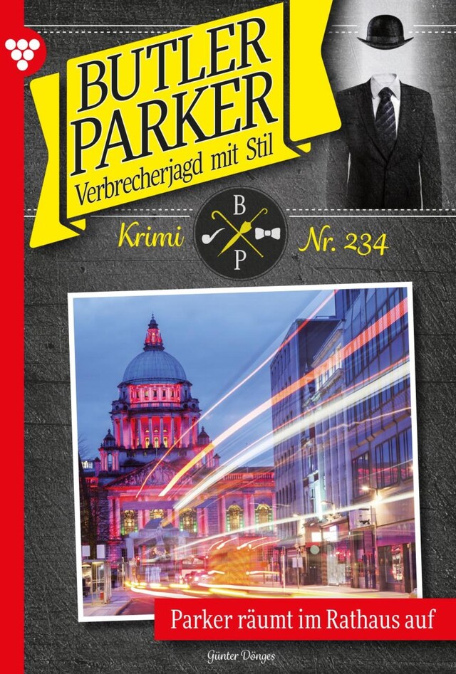 Book cover for Parker räumt im Rathaus auf