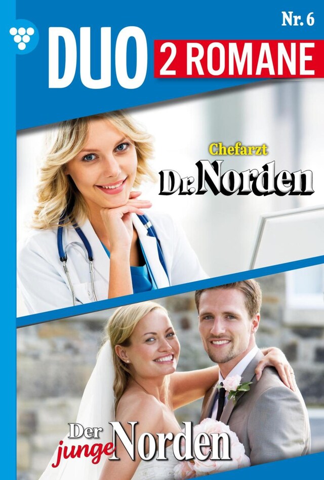 Bokomslag for Chefarzt Dr. Norden 1116 + Der junge Norden 6