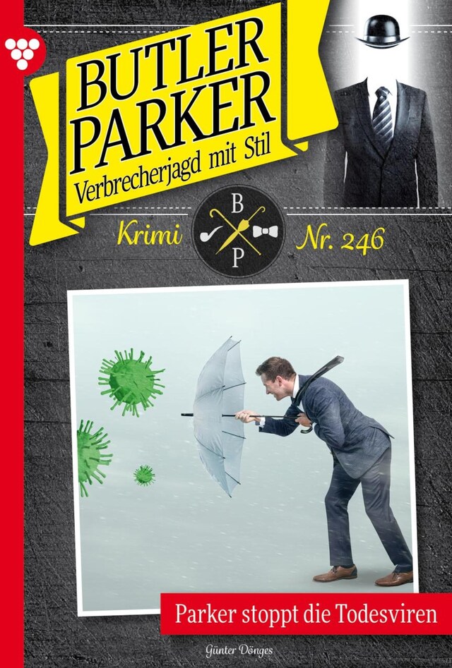 Book cover for Parker stoppt die Todesviren