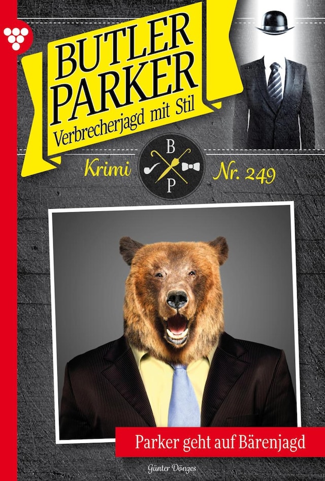 Buchcover für Parker geht auf Bärenjagd!