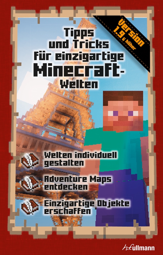 Book cover for Tipps und Tricks für einzigartige Minecraft-Welten