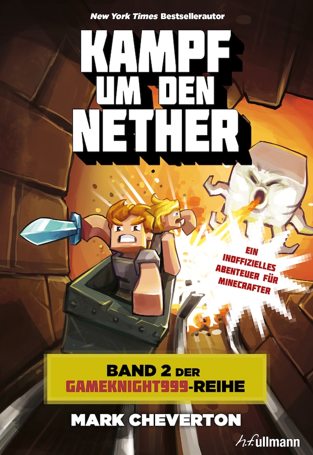 Bokomslag for Kampf um den Nether: Band 2 der Gameknight999-Serie