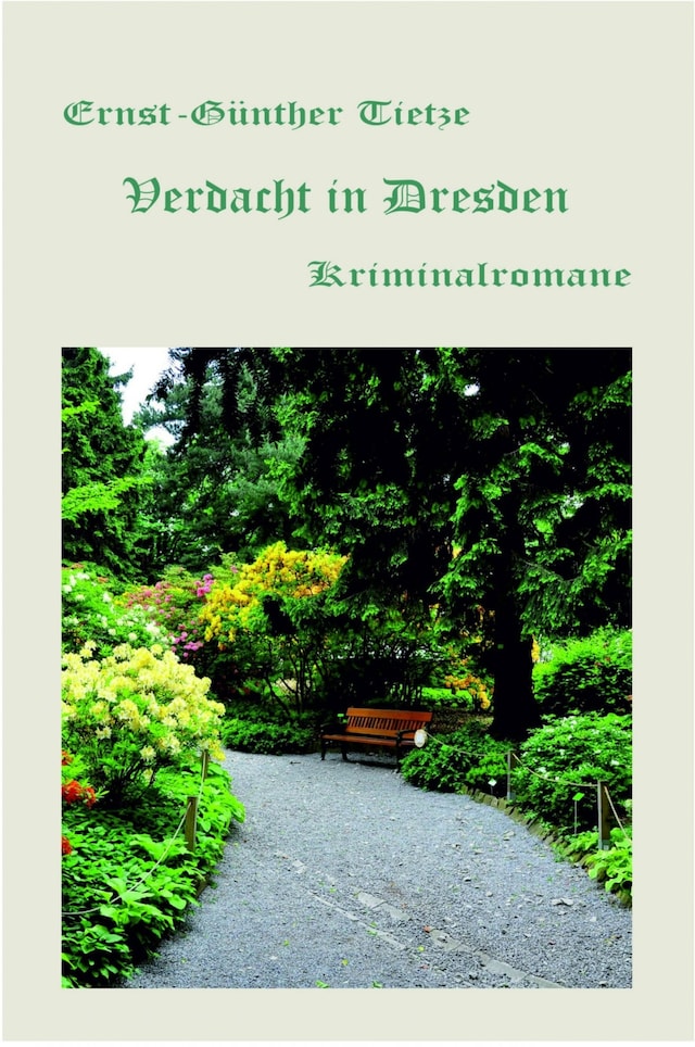 Buchcover für Verdacht in Dresden