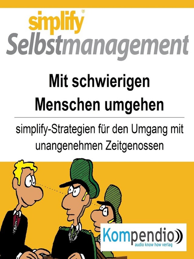 Book cover for simplify Selbstmanagement