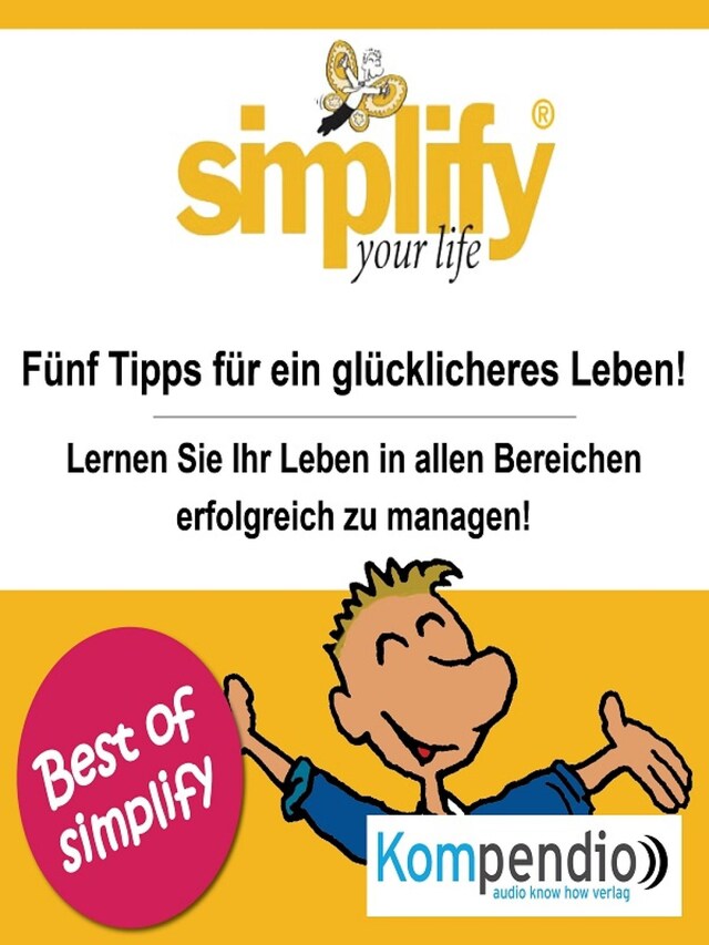 Portada de libro para simplify your life