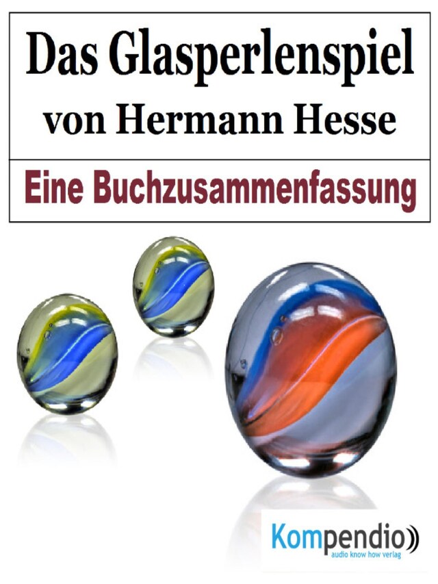 Buchcover für Das Glasperlenspiel von Hermann Hesse