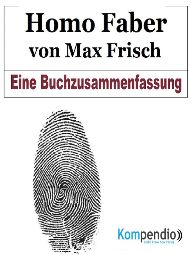 Buchcover für Homo Faber von Max Frisch