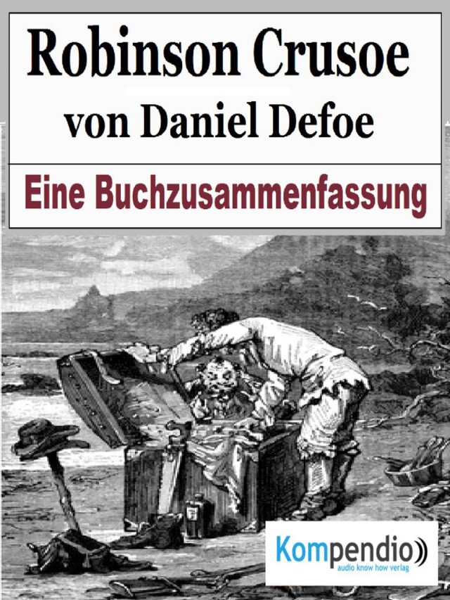 Buchcover für Robinson Crusoe von Daniel Defoe