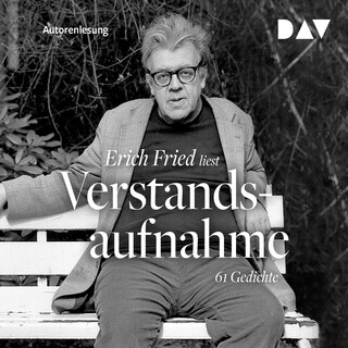 Verstandsaufnahme. 61 Gedichte als Hörbuch