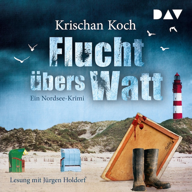 Buchcover für Flucht übers Watt. Ein Nordsee-Krimi