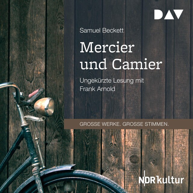 Buchcover für Mercier und Camier