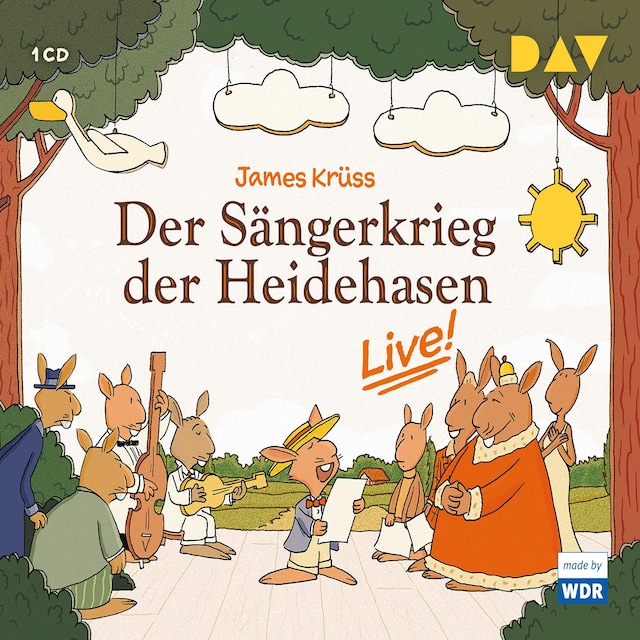 Buchcover für Der Sängerkrieg der Heidehasen – Live!