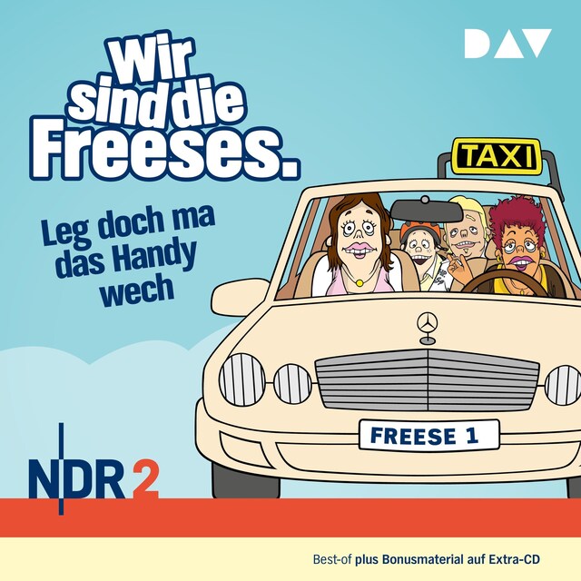 Buchcover für Wir sind die Freeses. Leg doch ma das Handy wech