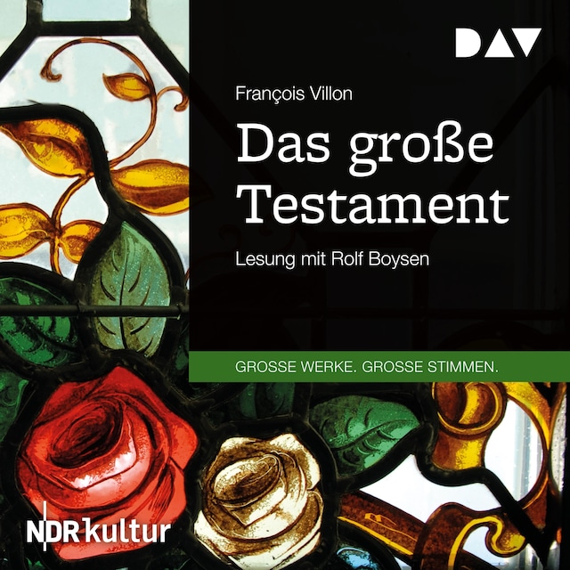 Buchcover für Das große Testament