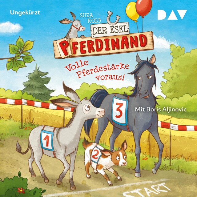 Buchcover für Der Esel Pferdinand – Teil 3: Volle Pferdestärke voraus!