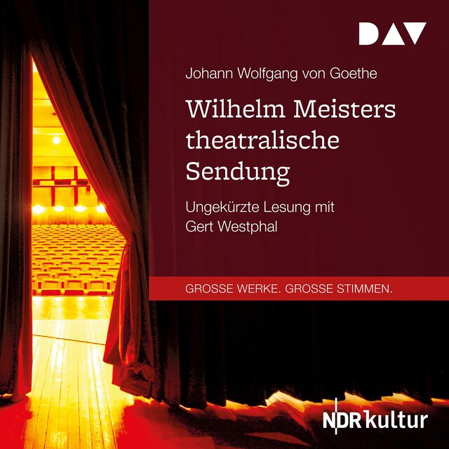 Buchcover für Wilhelm Meisters theatralische Sendung