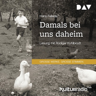 Damals bei uns daheim als Hörbuch