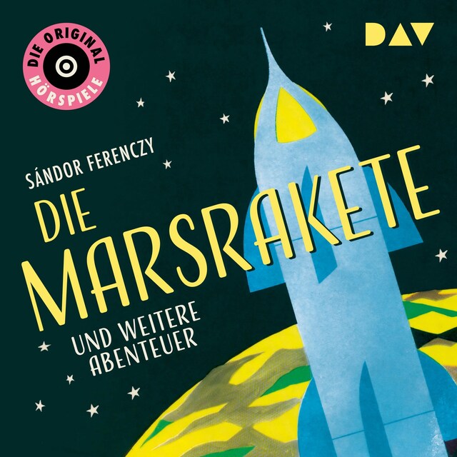 Buchcover für Die Marsrakete und weitere Abenteuer