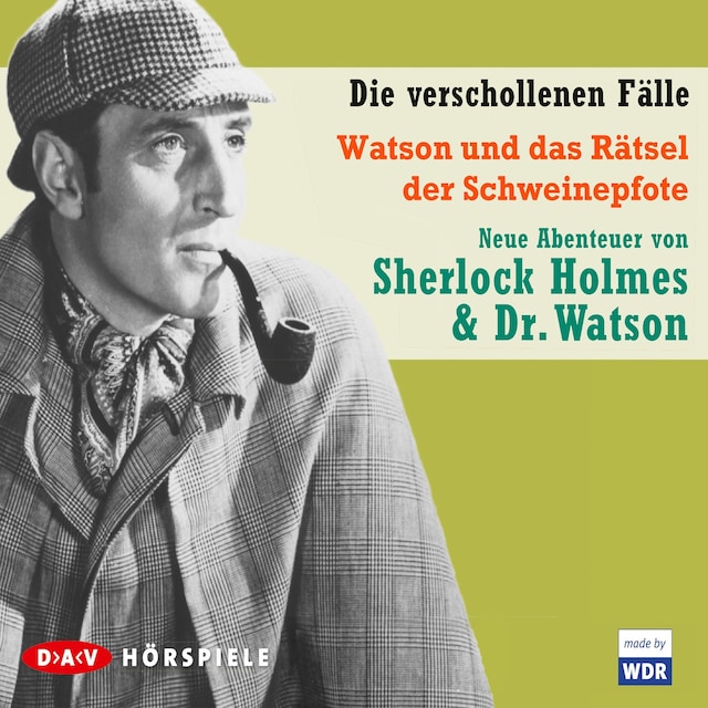 Buchcover für Watson und das Rätsel der Schweinepfote