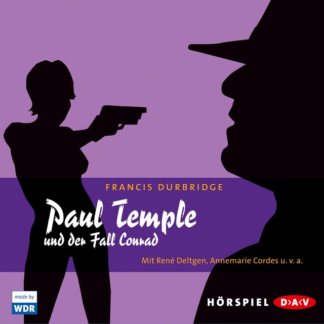 Book cover for Paul Temple und der Fall Conrad