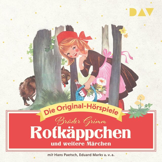 Buchcover für Rotkäppchen und weitere Märchen