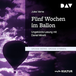 Fünf Wochen im Ballon als Hörbuch