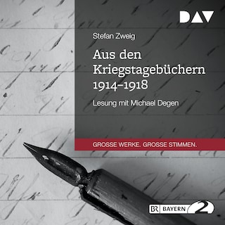 Aus den Kriegstagebüchern 1914-1918 als Hörbuch