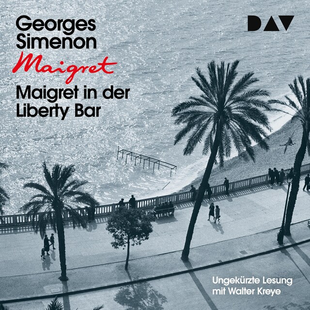 Buchcover für Maigret in der Liberty Bar