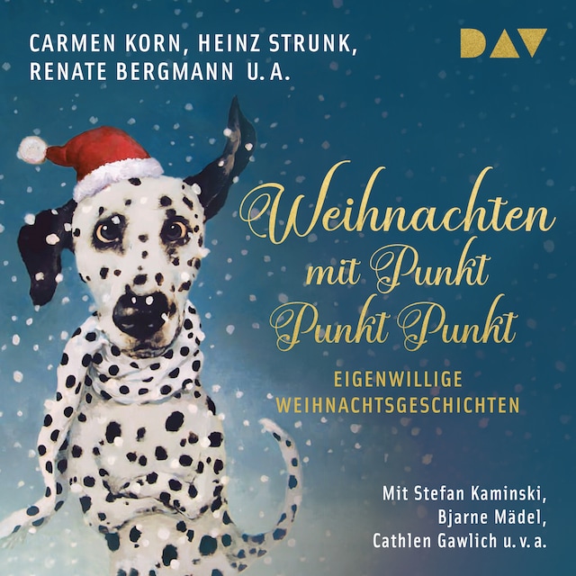 Buchcover für Weihnachten mit Punkt Punkt Punkt. Eigenwillige Weihnachtsgeschichten