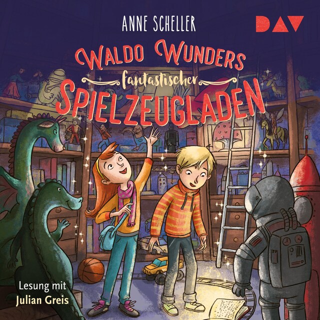 Buchcover für Waldo Wunders fantastischer Spielzeugladen – Teil 1