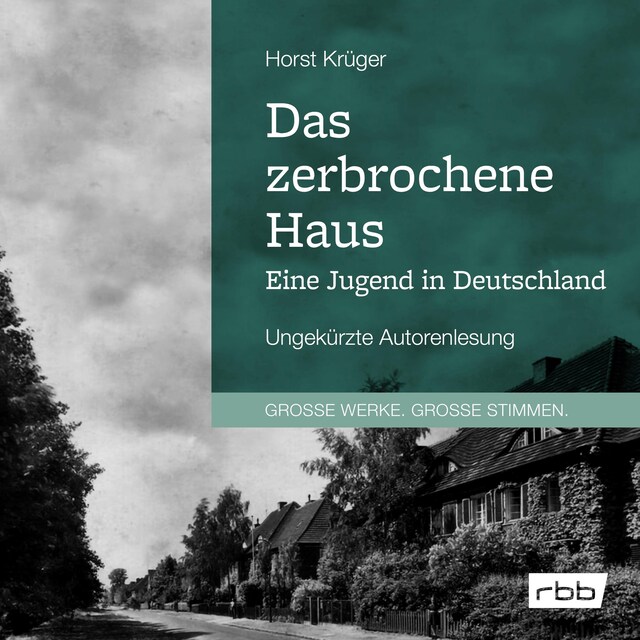 Buchcover für Das zerbrochene Haus. Eine Jugend in Deutschland