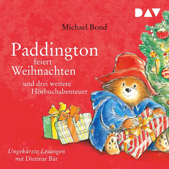 Buchcover für Paddington feiert Weihnachten und drei weitere Hörbuchabenteuer