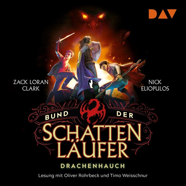 Buchcover für Bund der Schattenläufer – Teil 2: Drachenhauch