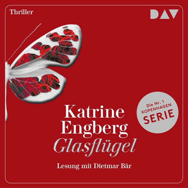 Buchcover für Glasflügel. Ein Kopenhagen-Thriller