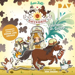 Die Haferhorde – Teil 14: Löschen im Galopp als Hörbuch