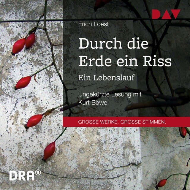 Buchcover für Durch die Erde ein Riss – Ein Lebenslauf