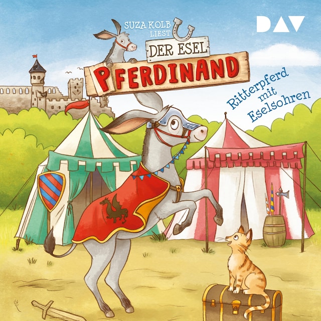 Buchcover für Der Esel Pferdinand – Teil 4: Ritterpferd mit Eselsohren