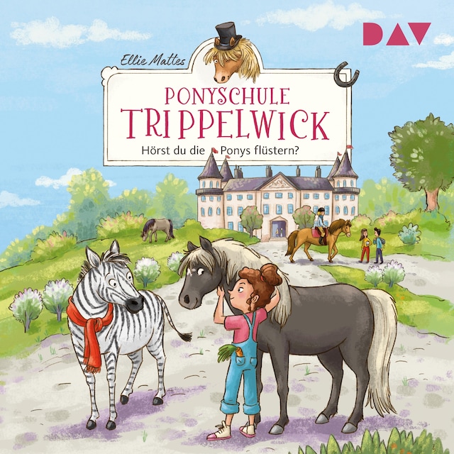 Buchcover für Ponyschule Trippelwick – Teil 1: Hörst du die Ponys flüstern?