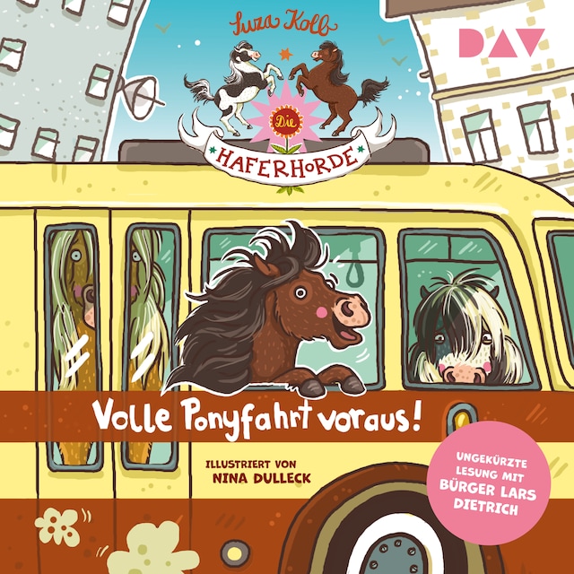 Buchcover für Die Haferhorde – Teil 15: Volle Ponyfahrt voraus!